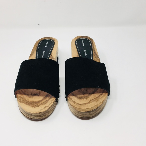 Proenza Schouler katty sandal Wooden 38 2" NEW - Picture 3 of 8